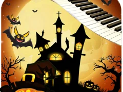 Igra Halloween Piano Tiles online