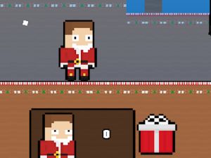 Igra Djed Mraz poklon 2 igrača  online