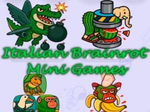 Igra Talijanske Mini igre Brainrot  online
