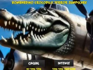 Igra Bombardino krokodil: užasan skok online