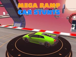 Igra Mega rampa: Automobili na automobilima online