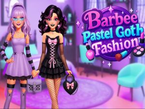 Igra Barbie pastel gotička moda online