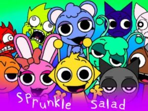 Igra Sprunks: salata online