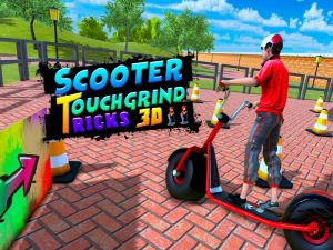 Igra Trikovi na skuteru 3D online