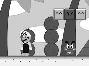 Igra Super Mario World: Unutar skica online
