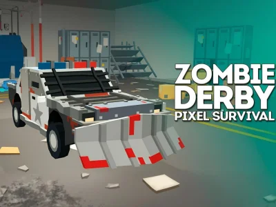 Igra Zombie Derby Pixel Survival online