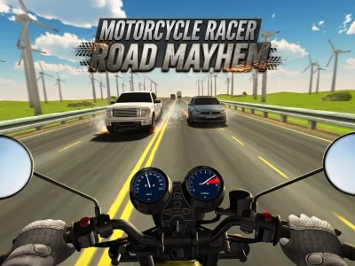 Igra Motorcycle Racer: Road Mayhem online