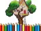 Igra Tree House Coloring Book online