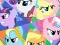 Igra Pony Round Puzzle online
