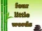 Igra Four Little Words online