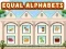 Igra Equal Alphabets online
