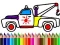 Igra Back To School: Truck Coloring Book online