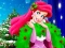 Igra Ariel The Little Mermaid Christmas Dres Up online