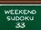 Igra Weekend Sudoku 33 online