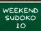 Igra Weekend Sudoku 10 online