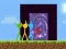 Igra Stickman Parkour Skyland online