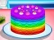 Igra Cooking Rainbow Cake online