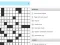 Igra LA Times Crossword online