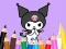 Igra Coloring Book: Kuromi Carries Bag online