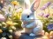 Igra Jigsaw Puzzle: Sunny Forest Rabbit online