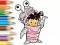 Igra Coloring Book: Monster Costume Girl online