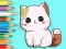Igra Coloring Book: Cute Kitten online