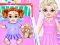 Igra Little Elsa Caring Day online