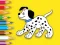 Igra Coloring Book: Cute Spotted Dog online