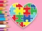 Igra Coloring Book: Heart Jigsaw online