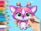 Igra Coloring Book: Cute Fluvsies online