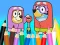 Igra Coloring Book: Bluey Flossing Grannies online