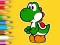 Igra Coloring Book: Yoshi Fishing Day online