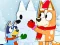 Igra Jigsaw Puzzle: Bluey Christmas Snowman online