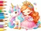 Igra Coloring Book: Unicorn Secret Whisper online