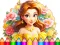 Igra Coloring Book: Flower Dress Up online