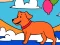 Igra Color By Code: Yellow Dog online