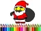 Igra Back To School: Santa Claus Coloring online