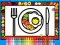 Igra Color and Decorate Dinner Plate online