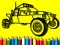 Igra Back To School: Rally Car Coloring Book online