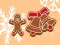 Igra Gingerbreadman Coloring online