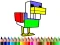 Igra Back To School: Monster Craft Coloring online