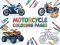 Igra Motorcycle Coloring Pages online