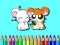 Igra Hamster Coloring Book online