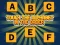 Igra Touch The Alphabet In The Oder online