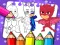 Igra PJ Masks Coloring Book online
