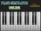 Igra Piano simulator online online