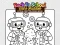 Igra Back to School: Robot Coloring Book online