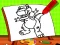 Igra Easy Kids Coloring Dinosaur online