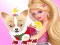 Igra Barbie's Dog Dressup online