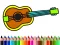 Igra Back To School: Music Instrument Coloring Book online